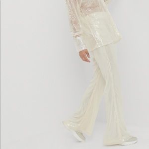 Nasty Gal Sequined Pants